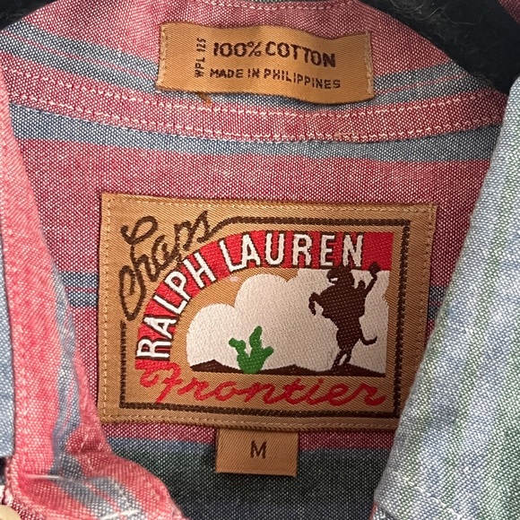 Vintage Ralph Lauren Chaps Frontier Button Down Shirt - Picture 3 of 3